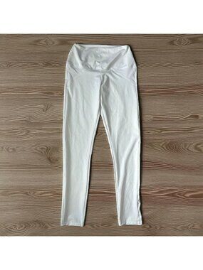 LUCKY IN LOVE x Bethanie Mattek Sands White Workout Leggings Sz M NEW with tags